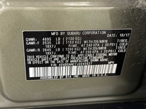 Used 2018 Subaru Outback 2.5i Limited image 34