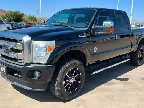 Used 2016 Ford F350 Platinum w/ Snow Plow Prep Package AWD/4WD image 1