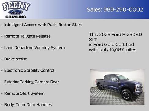 Certified 2025 Ford F250 XLT w/ Tremor Off-Road Package image 26