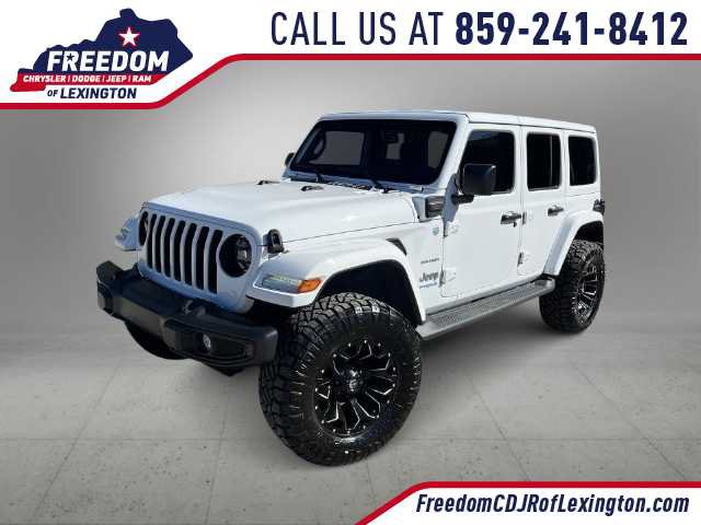 Used 2021 Jeep Wrangler Unlimited Sahara w/ Cold Weather Group AWD/4WD image 1