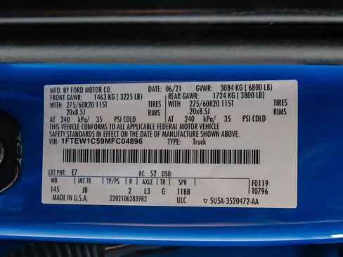 Used 2021 Ford F150 XL w/ STX Appearance Package RWD image 64