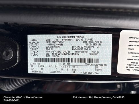 Used 2023 Ford F150 XLT w/ Equipment Group 302A High image 30