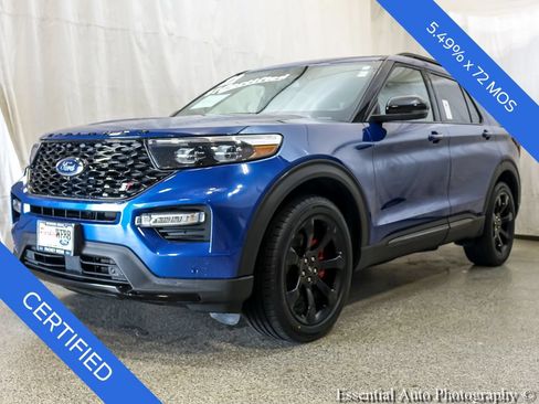 Certified 2022 Ford Explorer ST w/ Equipment Group 401A AWD/4WD image 1