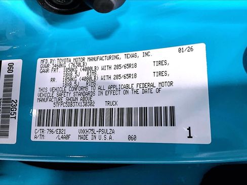 New 2026 Toyota Tundra TRD Pro image 18