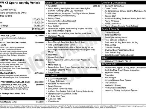 New 2026 BMW X5 xDrive40i w/ M Sport Package AWD/4WD image 2