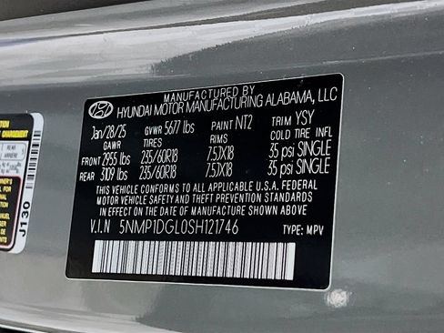 Certified 2025 Hyundai Santa Fe SE AWD/4WD image 25