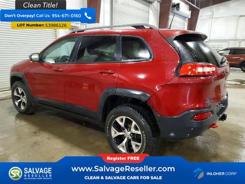 Used 2016 Jeep Cherokee Trailhawk w/ Cold Weather Group AWD/4WD image 3