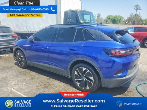 Used 2021 Volkswagen ID.4 Pro S w/ ID.4 Protection Package RWD image 3