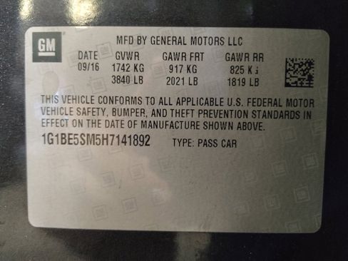 Used 2017 Chevrolet Cruze LT w/ Convenience Package FWD image 33