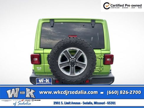 Used 2019 Jeep Wrangler Unlimited Sahara AWD/4WD image 9
