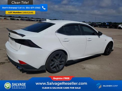 Used 2017 Lexus IS 200t F Sport w/ F Sport Package RWD image 4