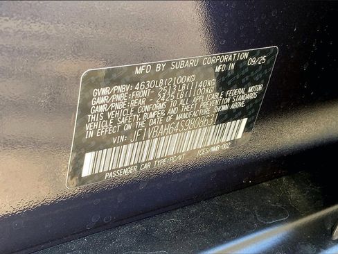 New 2025 Subaru WRX Premium image 8