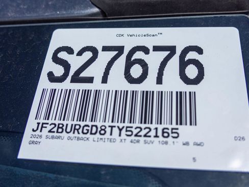 New 2026 Subaru Outback Limited XT AWD/4WD image 49
