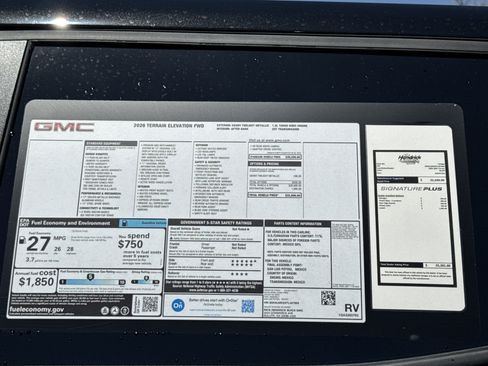 New 2026 GMC Terrain Elevation image 33