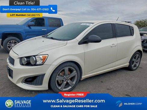Used 2015 Chevrolet Sonic RS image 1