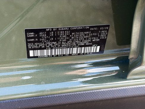 New 2026 Subaru Crosstrek 2.0i Premium image 40