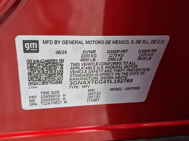 Used 2026 Chevrolet Equinox RS w/ LPO, Floor Liner Package AWD/4WD image 27