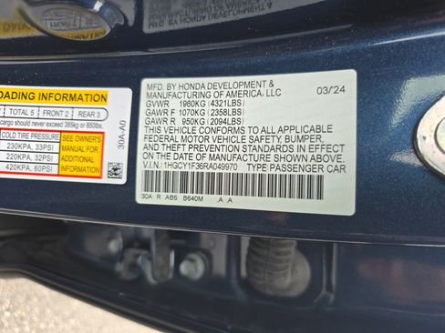Used 2024 Honda Accord EX image 35