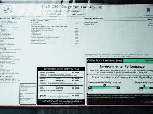 New 2025 Mercedes-Benz Sprinter 2500 image 28