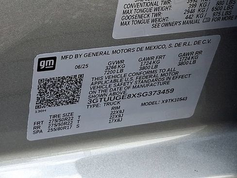 Used 2025 GMC Sierra 1500 Denali w/ Denali Reserve Package AWD/4WD image 30