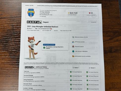 Used 2021 Jeep Wrangler Unlimited Rubicon image 43