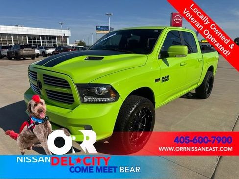 Used 2017 RAM 1500 Sport w/ Sublime Green Sport Package AWD/4WD image 1