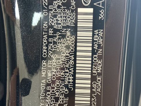 Used 2022 Lexus LC 500 Convertible image 34