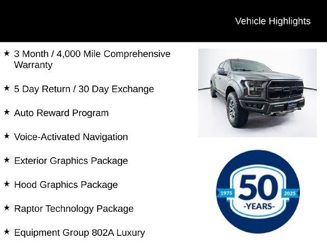 Used 2017 Ford F150 Raptor w/ Equipment Group 802A Luxury AWD/4WD image 8