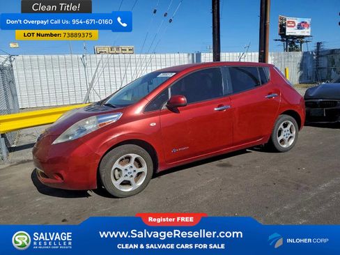 Used 2011 Nissan Leaf SL image 1