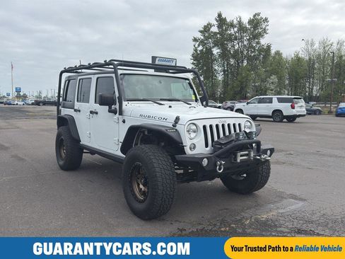 Used 2016 Jeep Wrangler Unlimited Rubicon w/ Connectivity Group AWD/4WD image 1