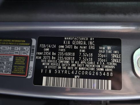 Used 2024 Kia Sorento S FWD image 56