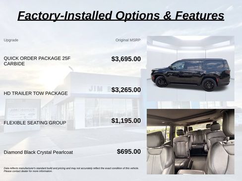 Used 2023 Jeep Wagoneer Series II AWD/4WD image 3