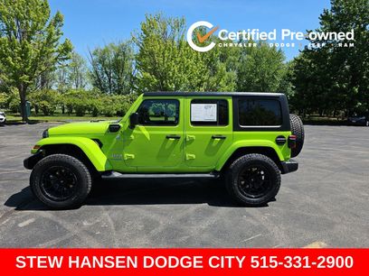 Used 2021 Jeep Wrangler Unlimited Sahara w/ Cold Weather Group