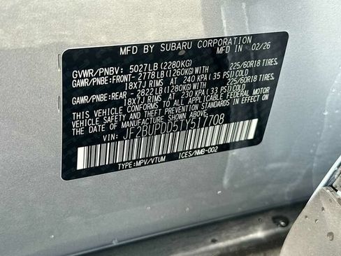 New 2026 Subaru Outback Limited AWD/4WD image 36