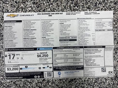 Used 2024 Chevrolet Silverado 1500 RST image 24