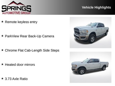 Used 2019 RAM 2500 Big Horn AWD/4WD image 2