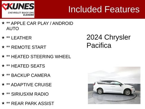 Used 2024 Chrysler Pacifica Touring-L FWD image 2