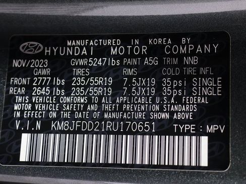 Certified 2024 Hyundai Tucson Limited image 29