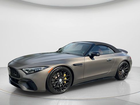Used 2022 Mercedes-Benz SL 55 AMG 4MATIC image 1