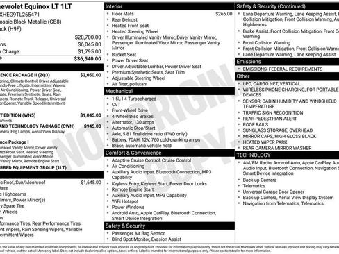New 2026 Chevrolet Equinox LT w/ Convenience Package II image 26