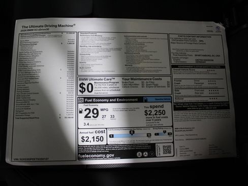 New 2026 BMW X3 xDrive30 w/ Convenience Package image 21