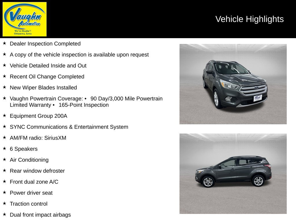 Used 2018 Ford Escape SE AWD/4WD image 2