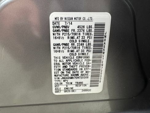 Used 2014 Nissan Rogue S w/ Convenience Package AWD/4WD image 20
