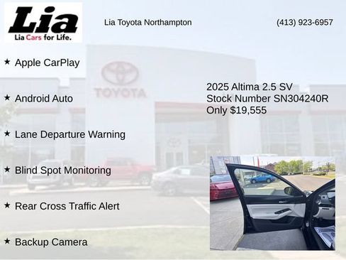Used 2025 Nissan Altima 2.5 SV FWD image 7