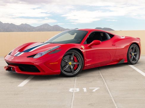 Used 2014 Ferrari 458 Speciale Coupe RWD image 1