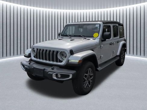 Used 2024 Jeep Wrangler Unlimited Sahara w/ Safety Group AWD/4WD image 1