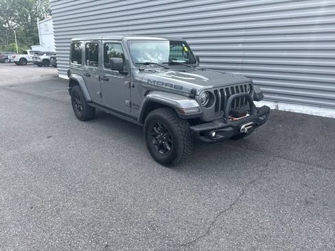 Used 2018 Jeep Wrangler Unlimited Sahara w/ Quick Order Package 24M Moab AWD/4WD image 1