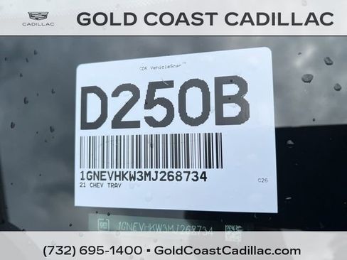 Used 2021 Chevrolet Traverse LT image 25