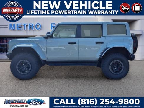 New 2025 Ford Bronco Raptor w/ Interior Carbon Fiber Pack AWD/4WD image 7