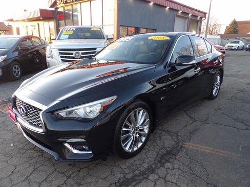 Used 2018 INFINITI Q50 Luxe w/ Essential Package (3.0T Luxe) image 1